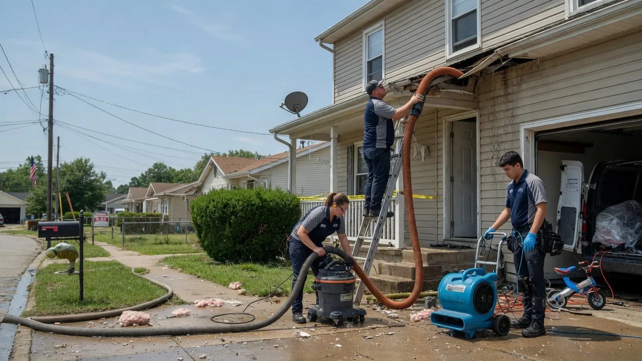 Water Damage Restoration in Wrights, IL near me